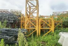 XCMG Factory 12 Ton Used Construction Equipment Used Topless Tower Crane XGT7026-12S1 Price